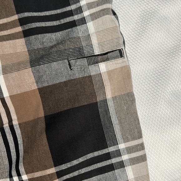 Men’s EZEKIEL cotton plaid shorts - Picture 5 of 7